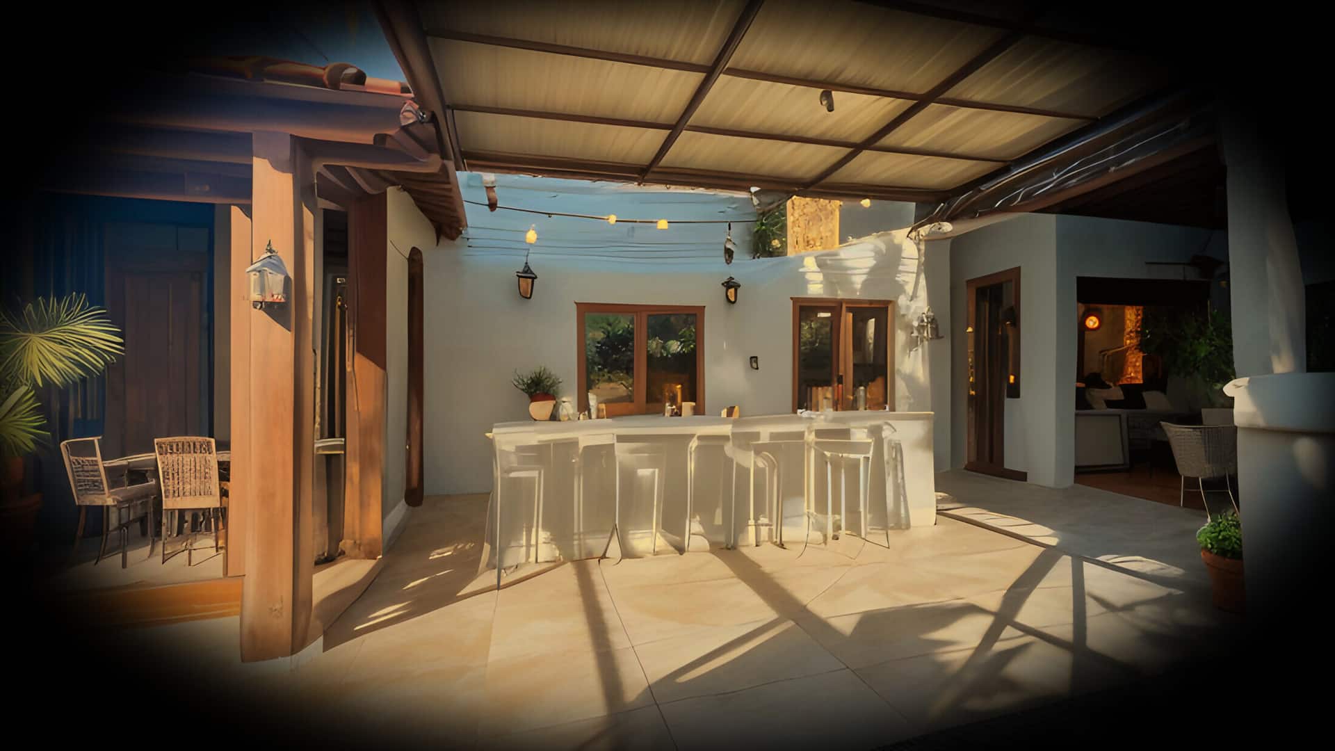The Yard courtyard